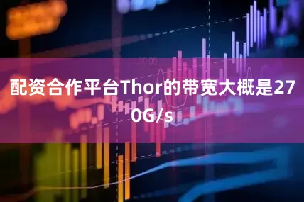 配资合作平台Thor的带宽大概是270G/s